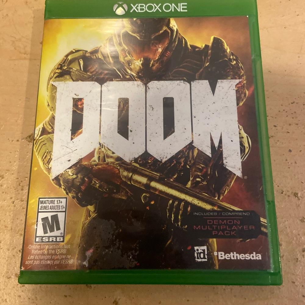 DOOM for Xbox One - Green Case
